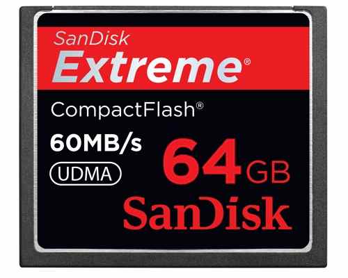 Sandisk 64gb Extreme Compactflash